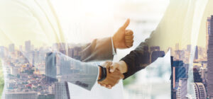 Congratulated,The,Success,Of,The,Organization.,Ovation,Successful,Businessman.,People